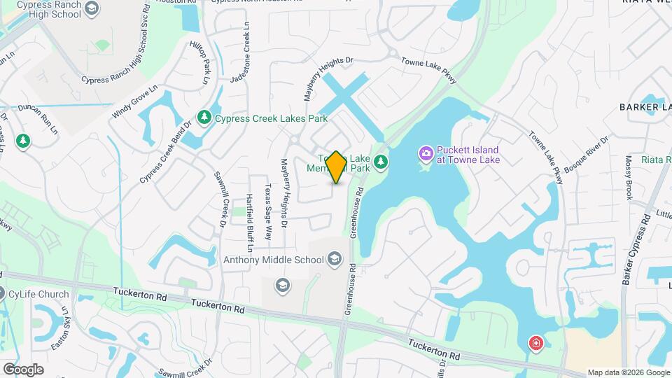 10510 Trinity Springs Dr Map and Location Details