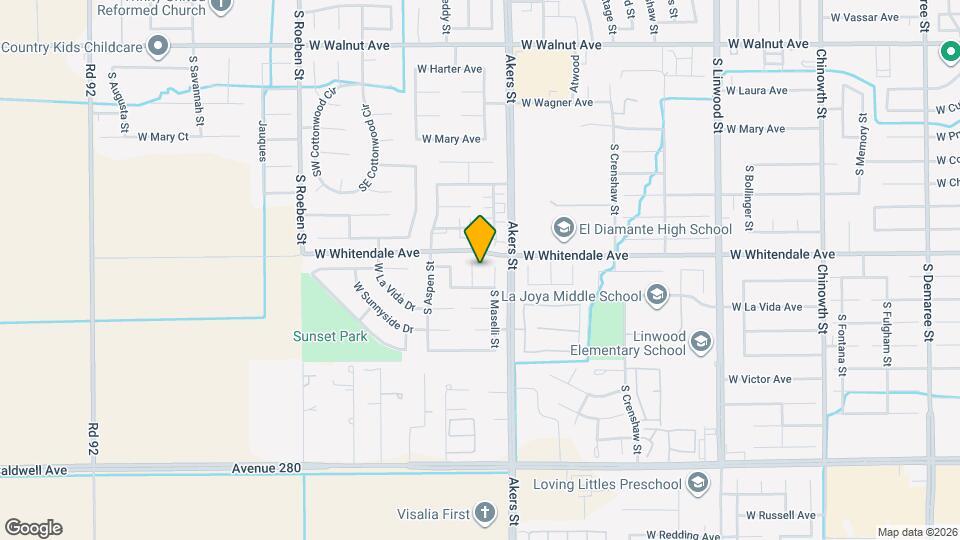 2826 S Tamarack Ct Map and Location Details