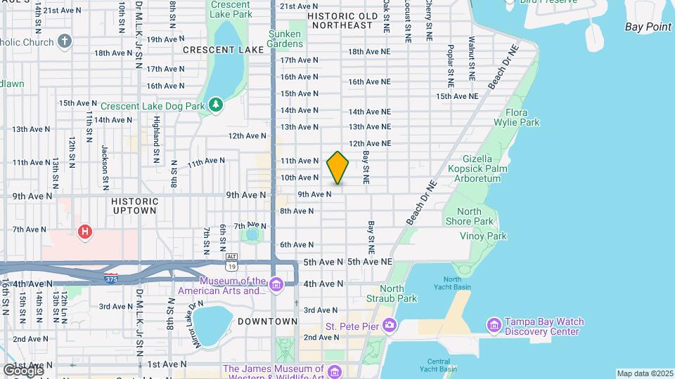 900 1st St N Map and Location Details