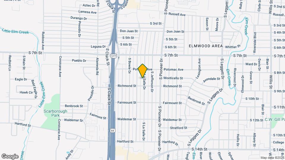 910 S La Salle Dr Map and Location Details