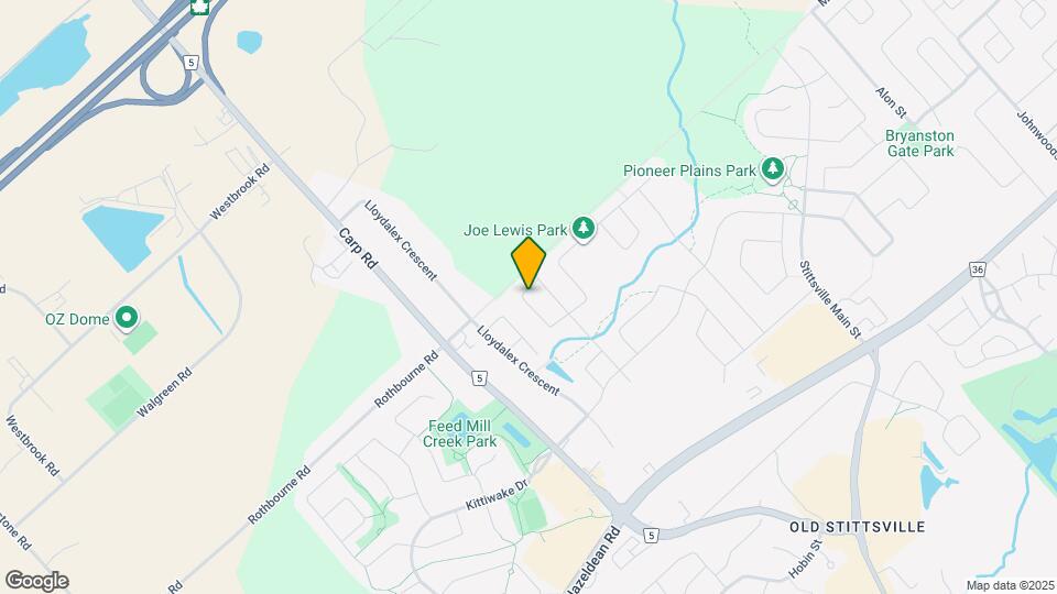 115 Discovery Cres Map and Location Details