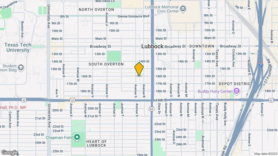 1807 16th St Map and Location Details
