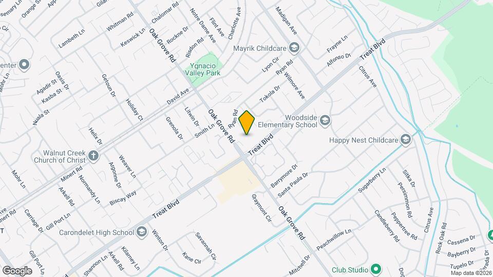 810 Oak Grove Rd Mapa y Detalles de la Ubicación