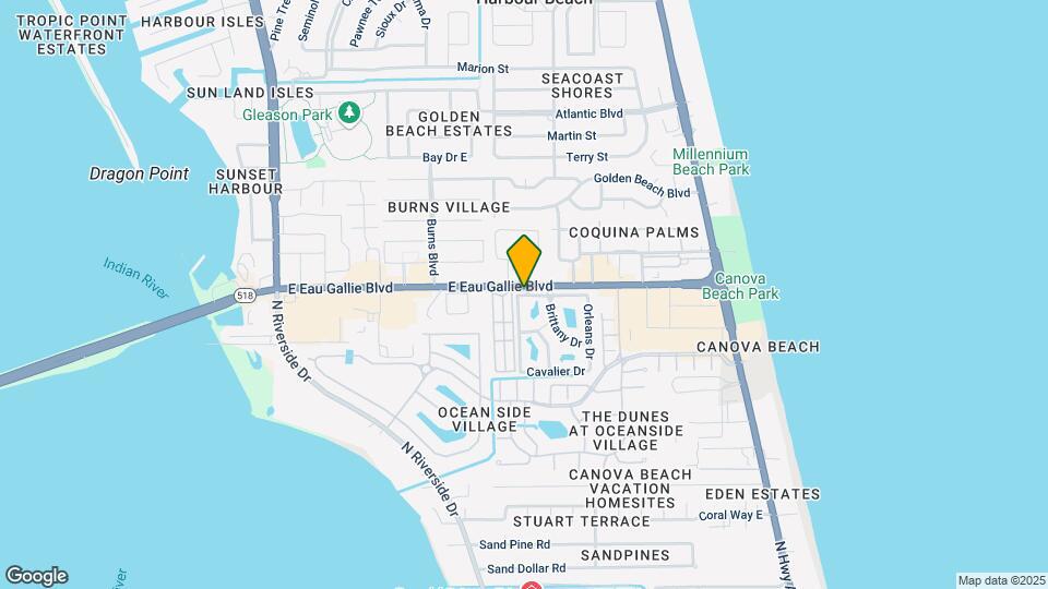 1801 Island Club Dr Map and Location Details