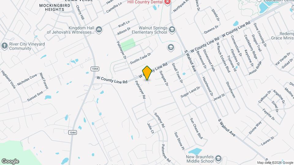 2026 - 2028 Rueben Rd Mapa y Detalles de la Ubicación