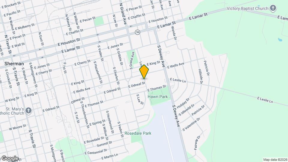 1429 E Odneal St Map and Location Details