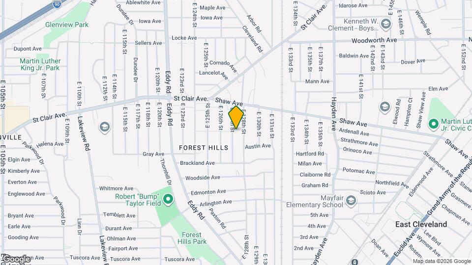 669 E 127th St Map and Location Details