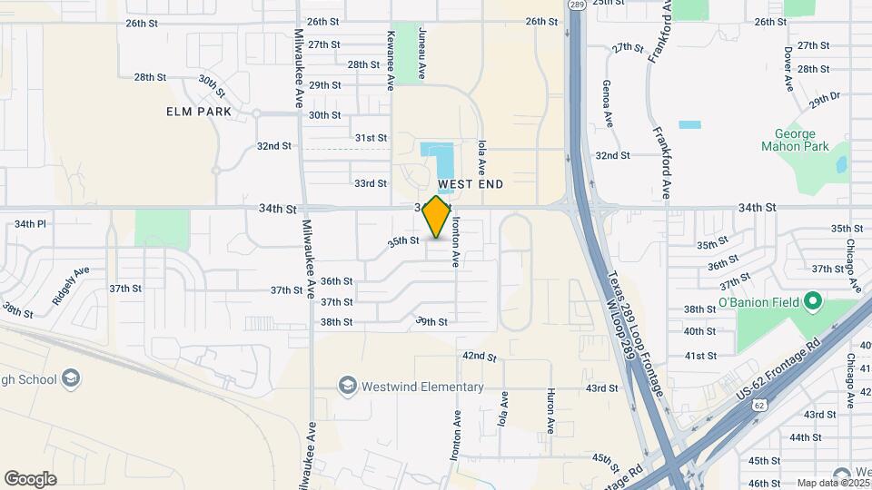 6127 35th St Map and Location Details
