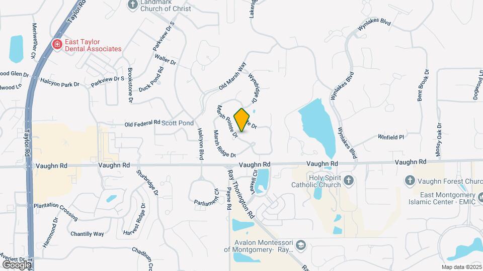 8416 Marsh Pointe Dr Map and Location Details