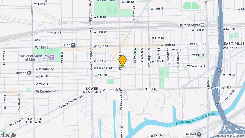 2001 S Loomis St Map and Location Details