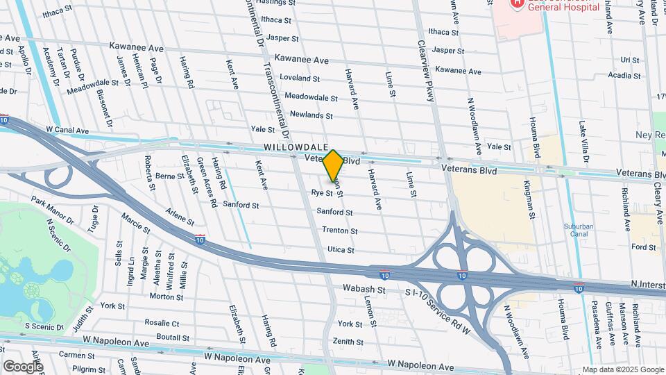 3108 Lemon St Map and Location Details