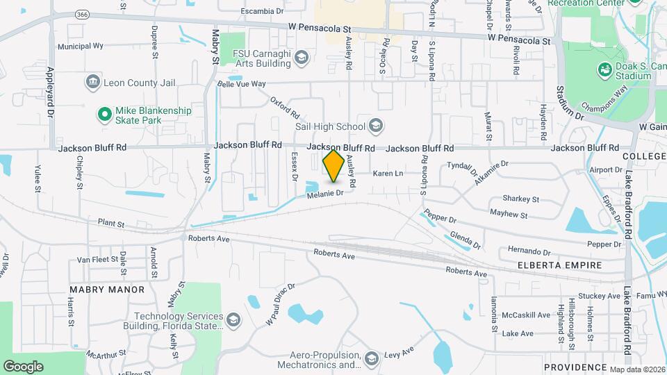 2112 Melanie Dr Map and Location Details