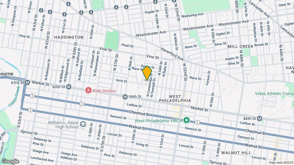 109 N Sickels St Map and Location Details