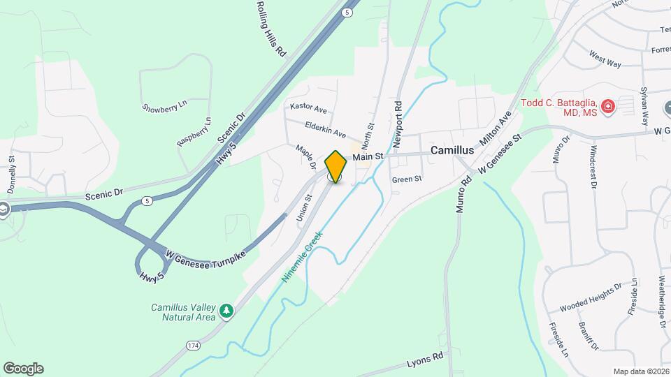 13 Elm St Map and Location Details