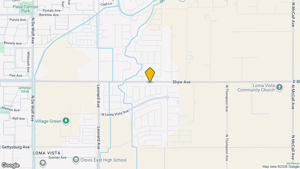 4133 Sierra Madre Ave Map and Location Details