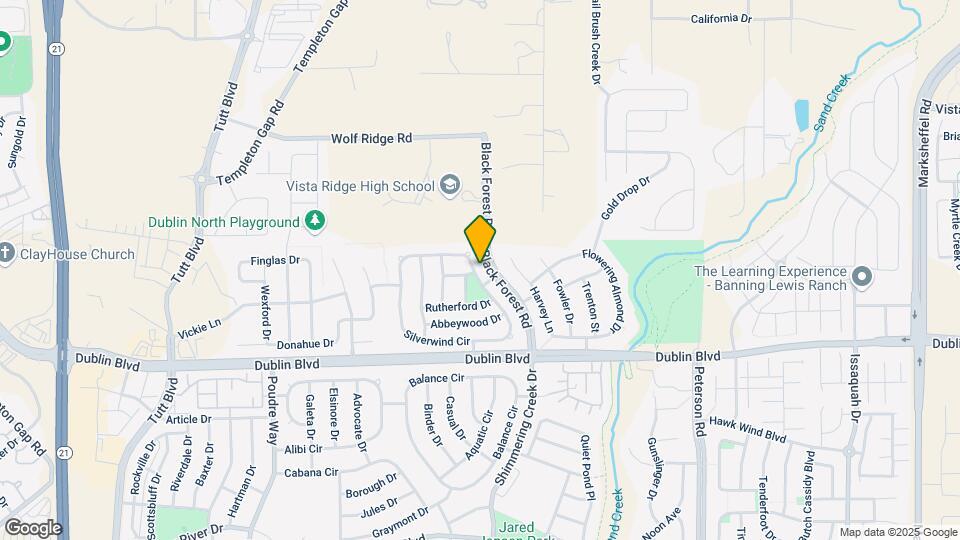 6659 Silverwind Cir Map and Location Details
