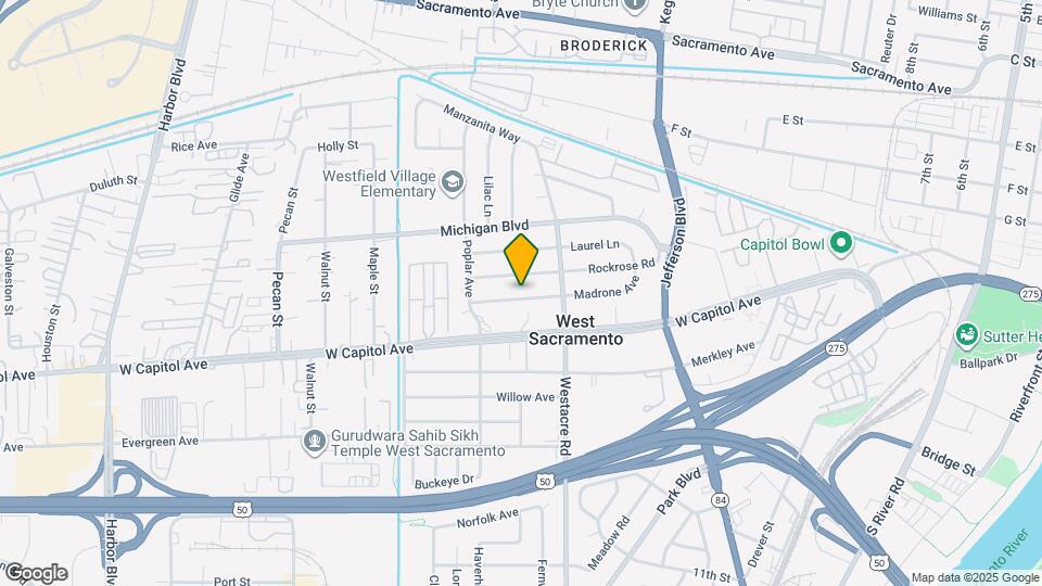 1802-1804 Madrone Ave Map and Location Details