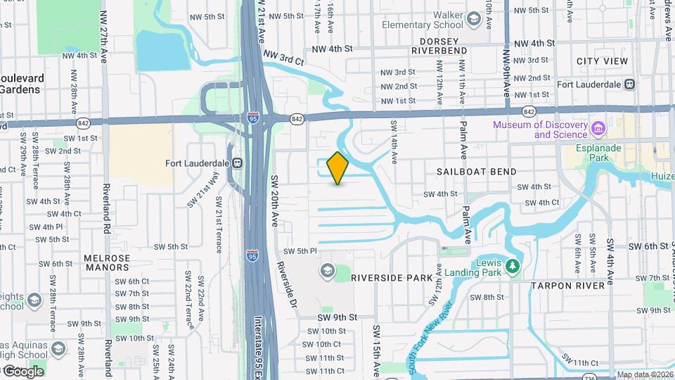1720 SW 4th St Mapa y Detalles de la Ubicación