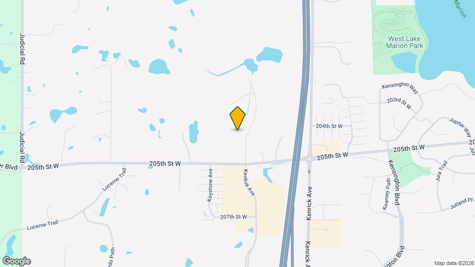 11560 203rd St W Map and Location Details