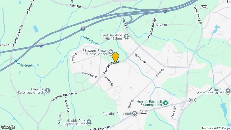 1135 Kendall Mill Rd Map and Location Details