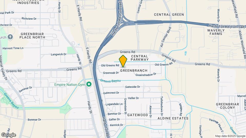 1347 Greenoak Dr Map and Location Details