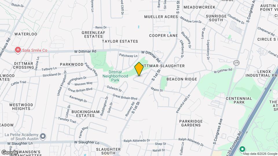 656 Mairo St Map and Location Details