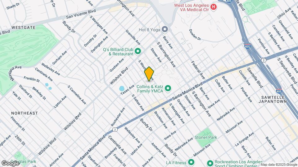 1326 Armacost Ave Map and Location Details