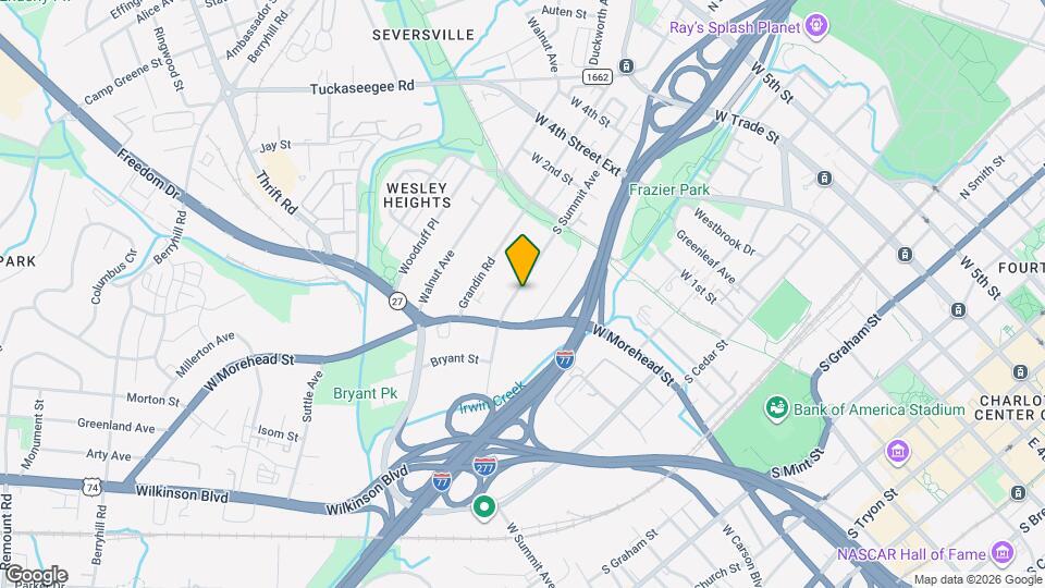 703 S Summit Ave Map and Location Details