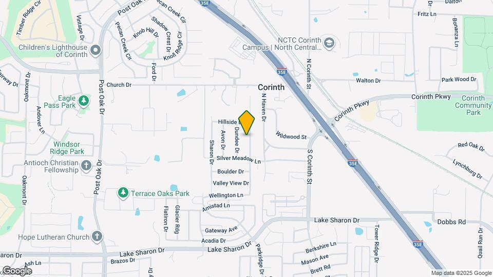 1810 Oak Hl Dr Map and Location Details