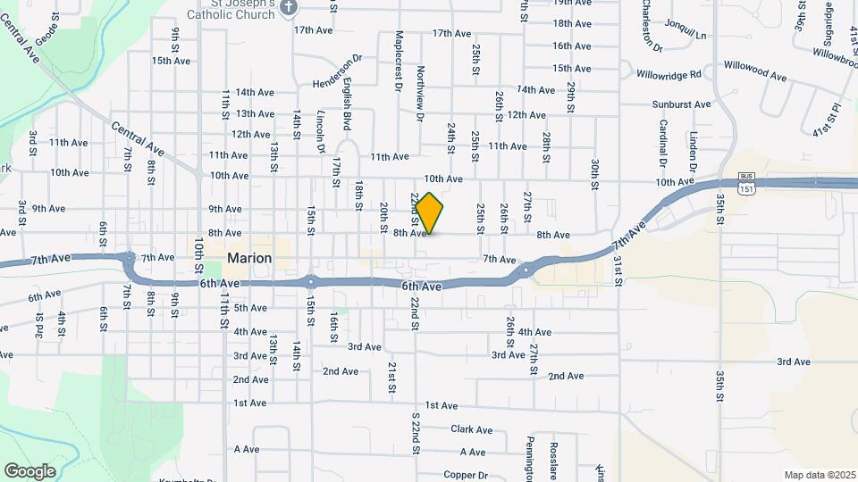 2255 8th Ave, Unit #4 Map and Location Details