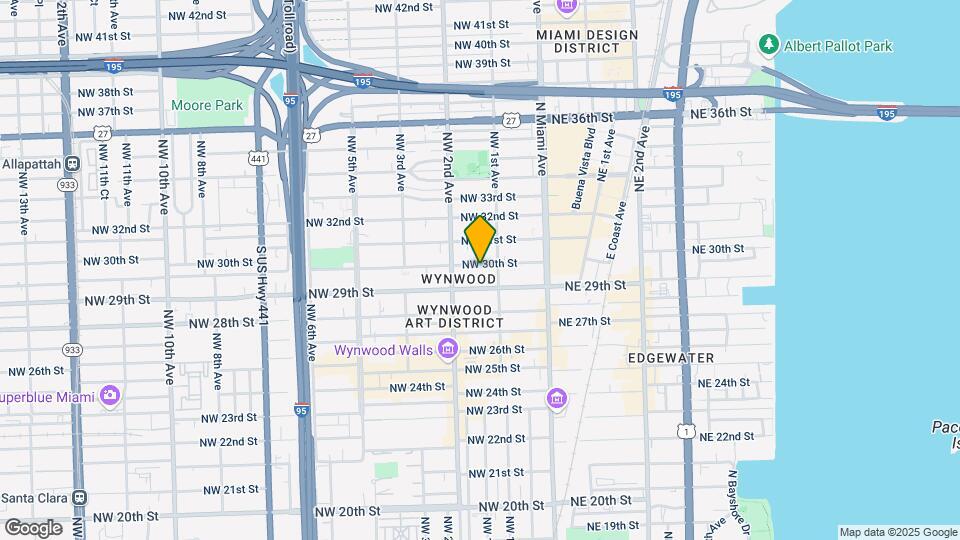 138 NW 30th St, Unit C3 Map and Location Details