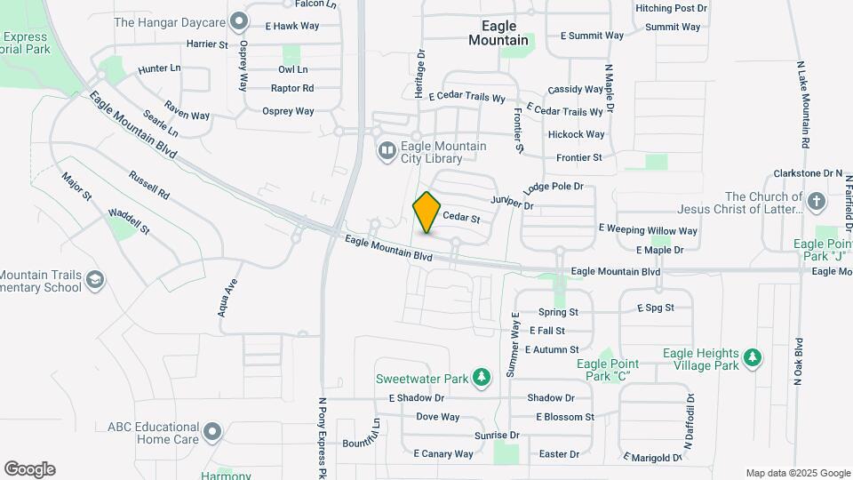 1756 E West Pinion Cir Map and Location Details