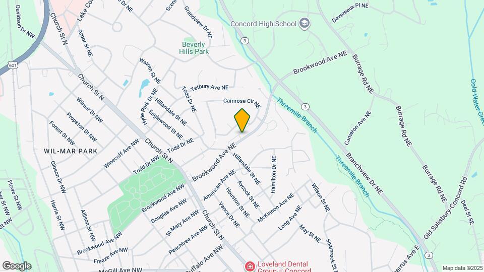 159 Brookwood Ave NE Map and Location Details