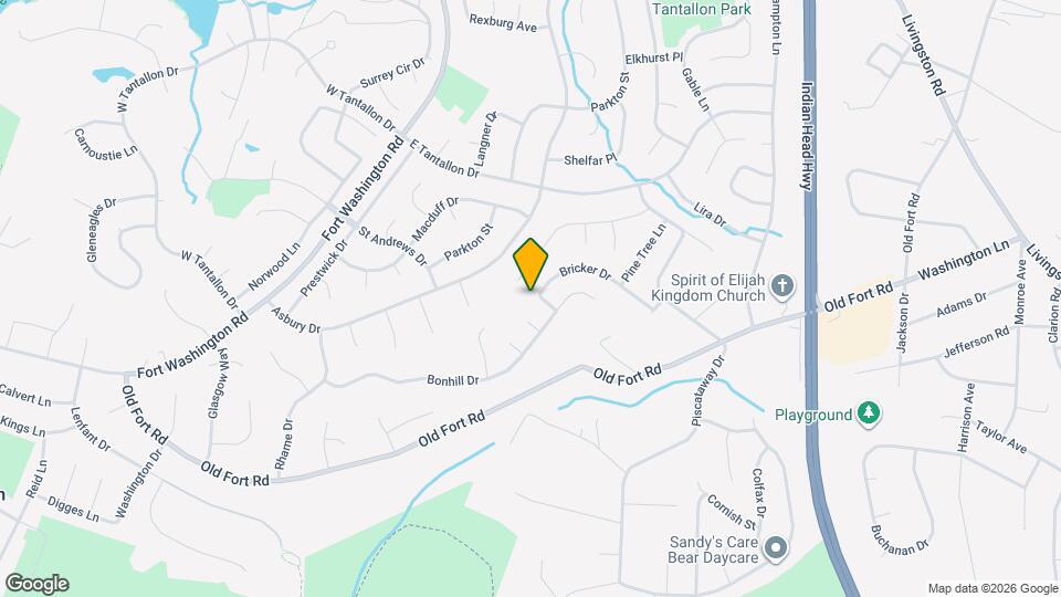406 Bricker Dr Map and Location Details