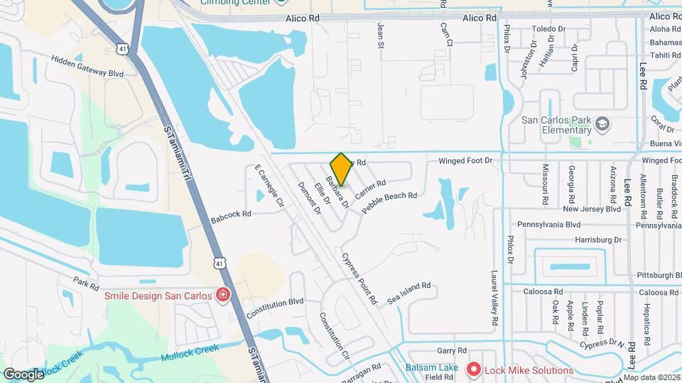 17435 Barbara Dr Map and Location Details