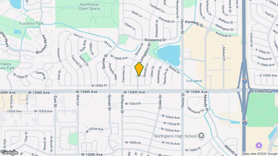 10460 Livingston Dr Map and Location Details