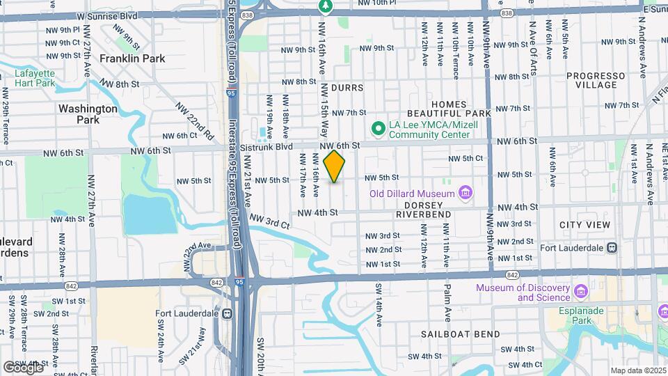 436 NW 15th Way Map and Location Details