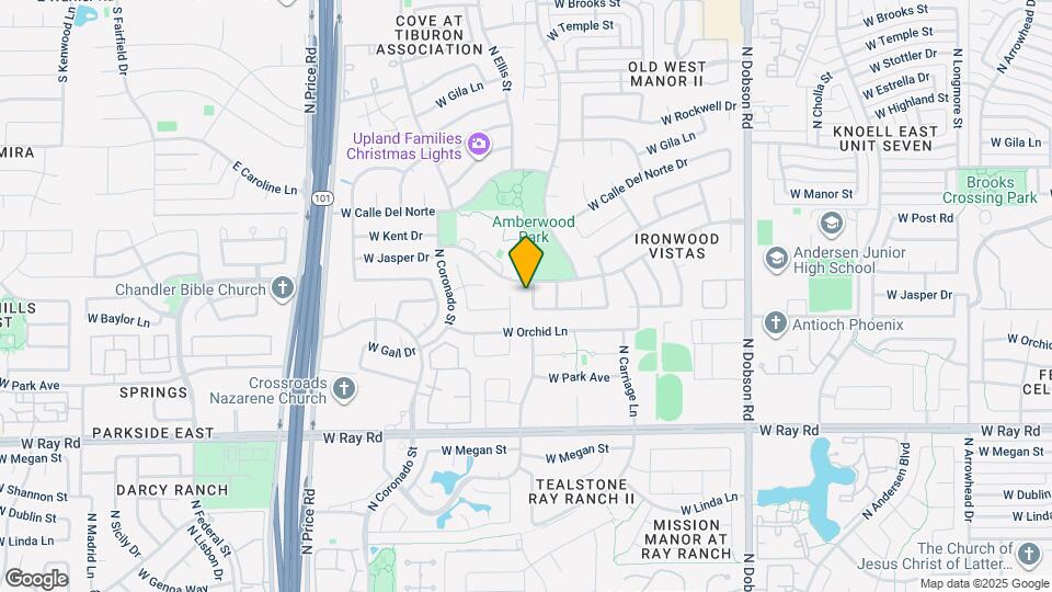 1390 N Ellis St Map and Location Details