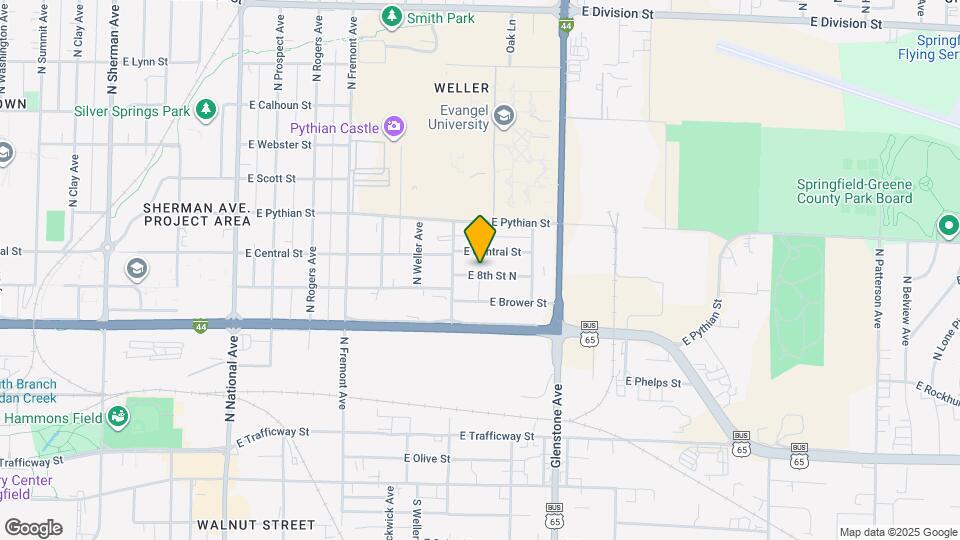 1631 E 8th St N Mapa y Detalles de la Ubicación