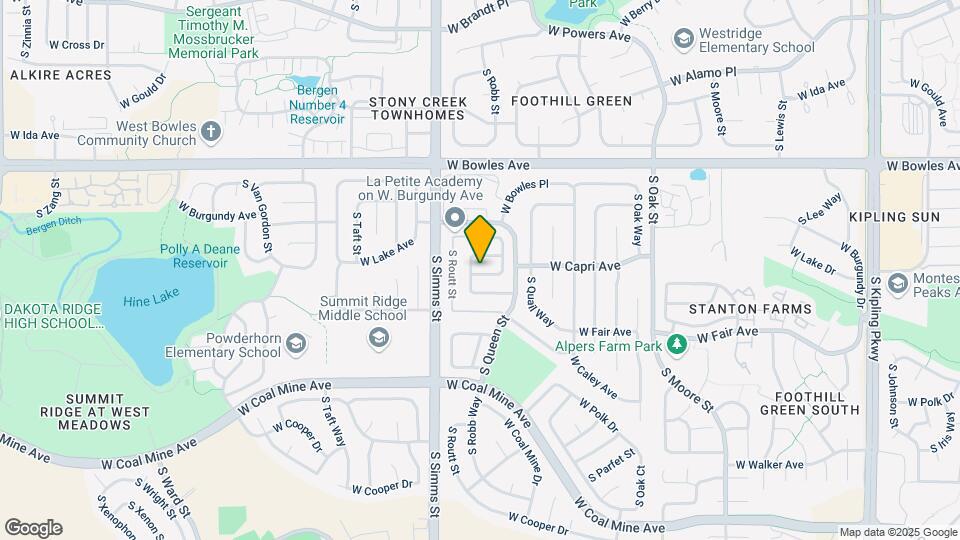 11425 W Maplewood Ave Map and Location Details
