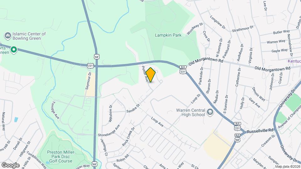 915 Potter Ave, Unit 915 Potter Ave Apt B Mapa y Detalles de la Ubicación