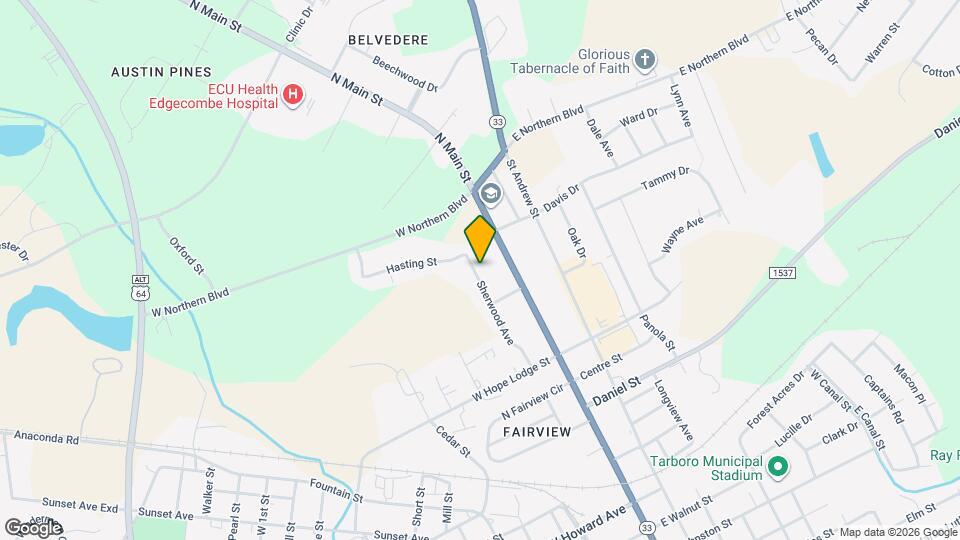 2247 Sherwood Ave Map and Location Details