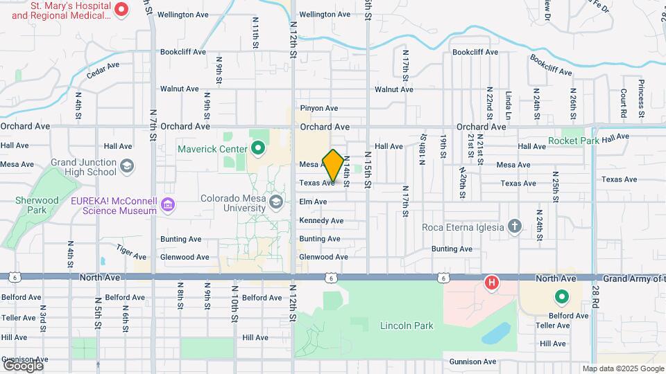 1325 Texas Ave, Unit A Map and Location Details