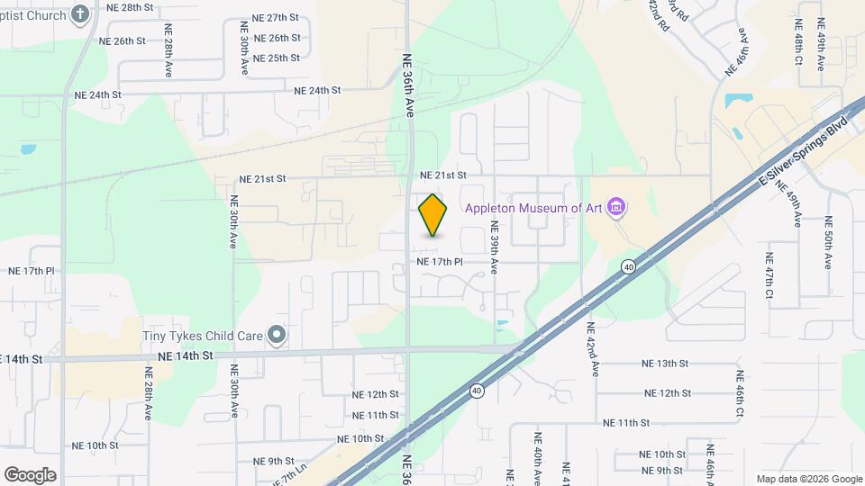 1725 NE 36th Ave Map and Location Details