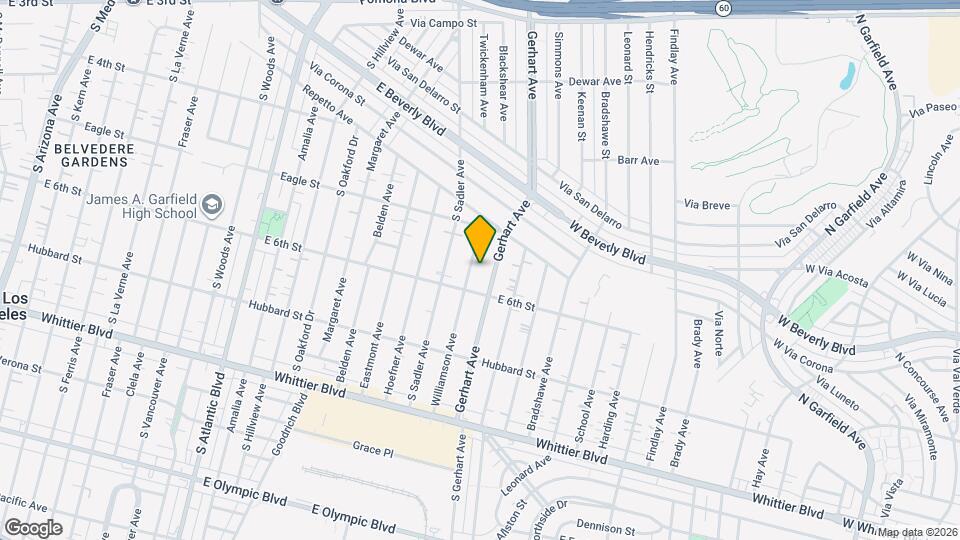 554 1/4 Williamson Ave Map and Location Details