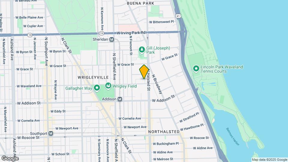 812 W Waveland Ave, Unit M02B Mapa y Detalles de la Ubicación