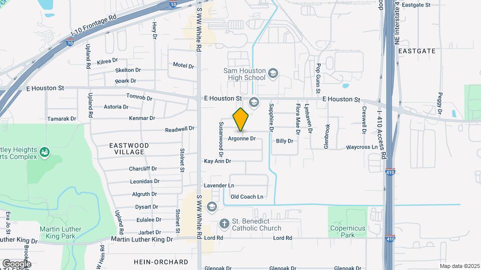 4631 Argonne Dr Map and Location Details