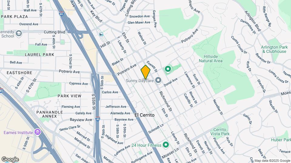 1441 Elm St Mapa y Detalles de la Ubicación