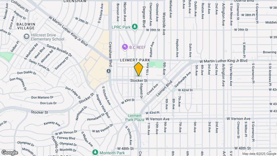 3335 Stocker St Map and Location Details