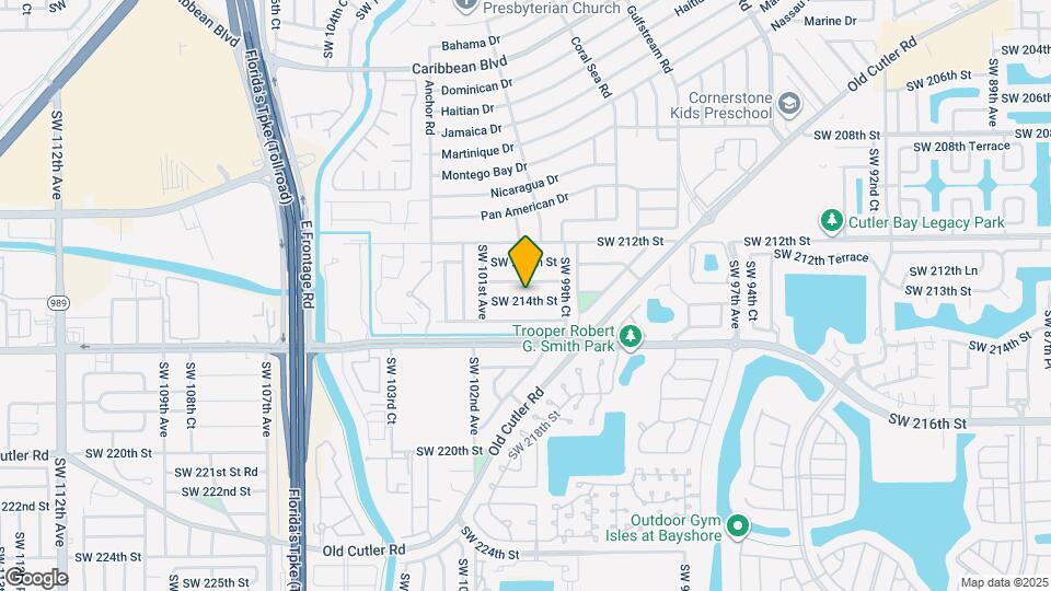 10005 SW 214th St Map and Location Details